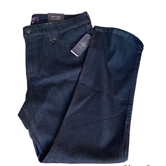 NYDJ Denim - NYDJ Not Your Daughters Jeans Dark Wash Straight leg Size 16P - NWT - 🇺🇸🇺🇸